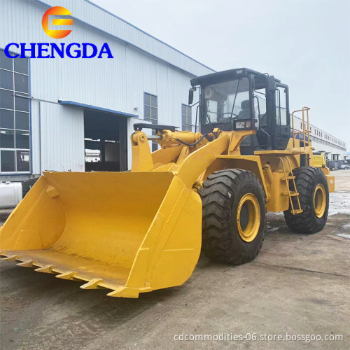New Used 8Tons 10Tons Wheel Construction Machinery Mini Loader